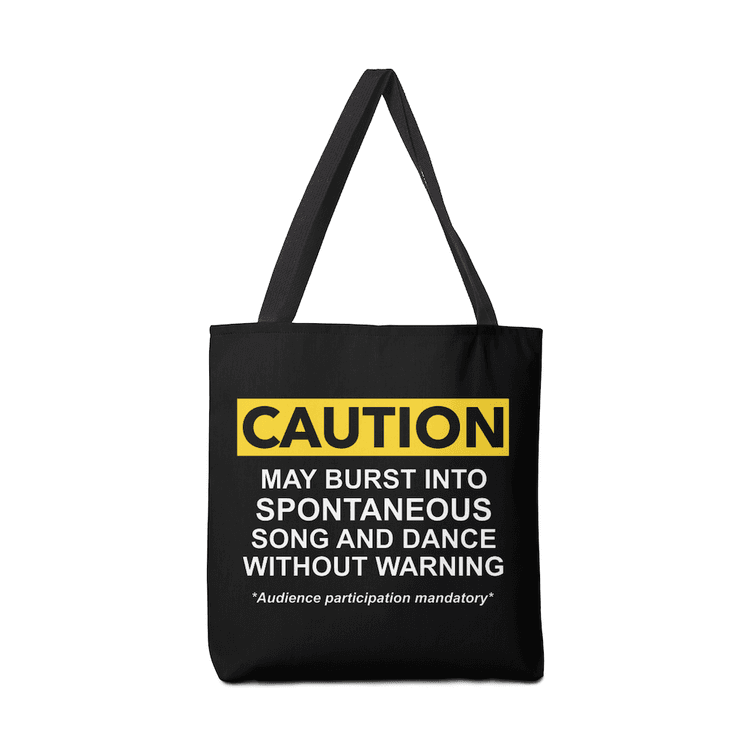 Act Sing Dance Repeat Tote Bag